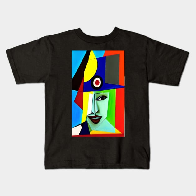 Wandering Language - Abstract artwork Kids T-Shirt by Psychedeers